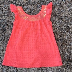 Girls Beautiful Top Size L 6x